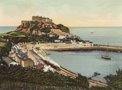 Jersey: Castelo do Monte Orgueil (foto colorida) de English Photographer
