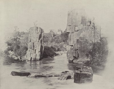 Pilar de empregos, Corra Lynn, perto de Launceston de English Photographer