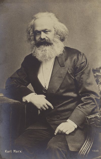 Karl Marx (1818-1883), filósofo alemão, economista, historiador e teórico político de English Photographer