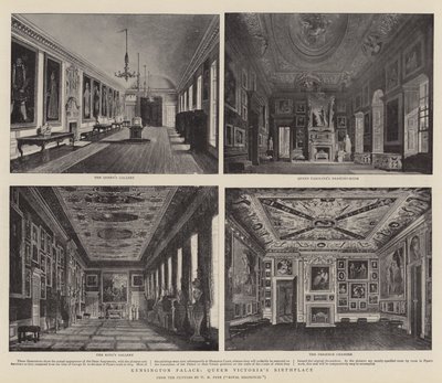 Palácio de Kensington, local de nascimento da Rainha Victorias de English Photographer