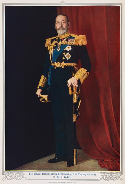 Rei George V em 1935 de English Photographer