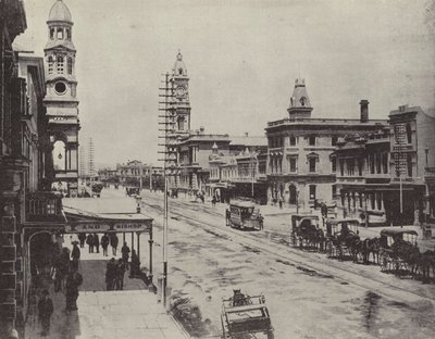 King William Street, Adelaide de English Photographer