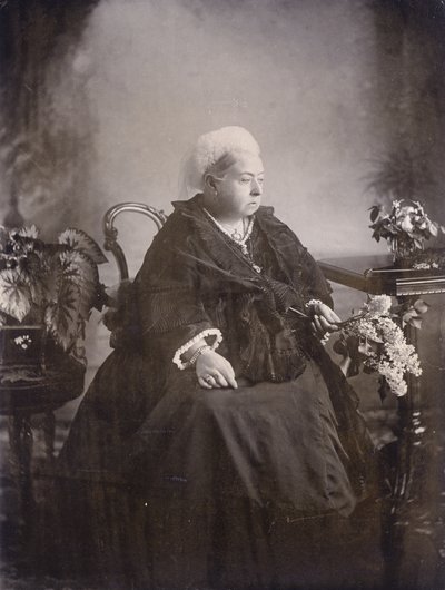 Última fotografia tirada da Rainha Vitória em Balmoral de English Photographer