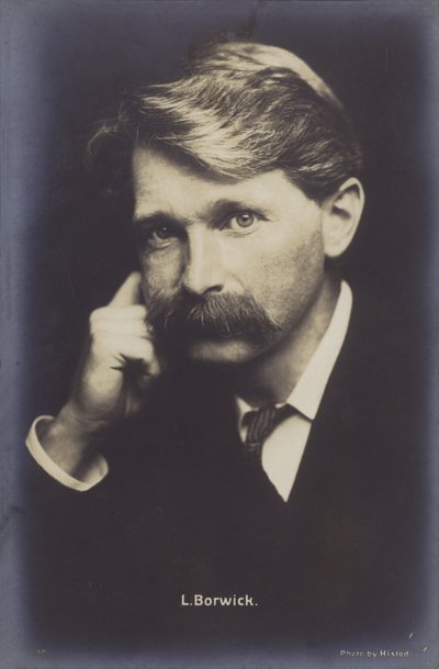 Leonard Borwick, pianista de concerto inglês (1868-1925) de English Photographer
