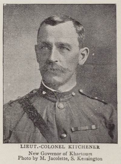 Tenente-Coronel Kitchener de English Photographer