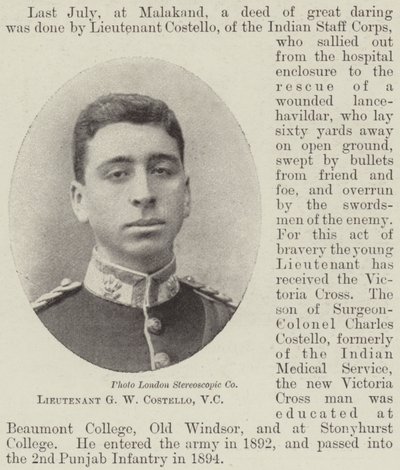 Tenente GW Costello, VC de English Photographer