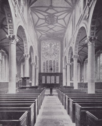 Igrejas da cidade de Londres: St Katherine Cree (foto a p/b) de English Photographer