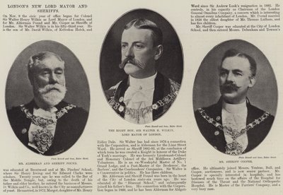 Londons New Lord Mayor e Sheriffs de English Photographer