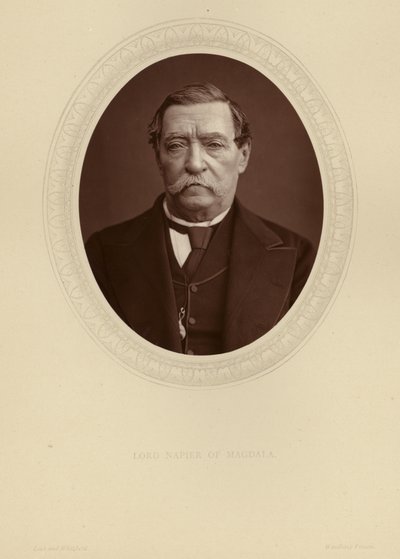 Senhor Napier de Magdala de English Photographer