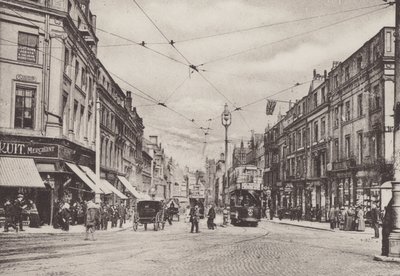 Lord Street, Liverpool (foto a p/b) de English Photographer