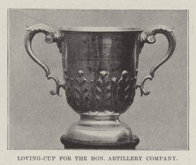 Taça de Amor para a Honorável Empresa de Artilharia de English Photographer
