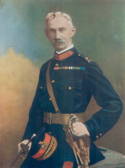Major-General G. Barton. Comandando a Sexta Brigada de Infantaria de English Photographer