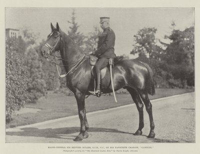 Major-General Sir Redvers Buller, GCB, VC, em seu carregador favorito, jogador de English Photographer