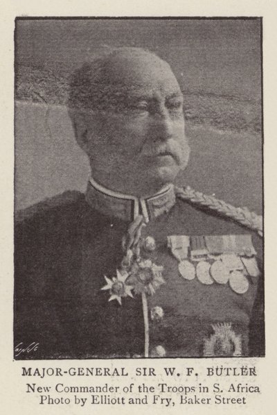 Major-General Sir WF Butler de English Photographer