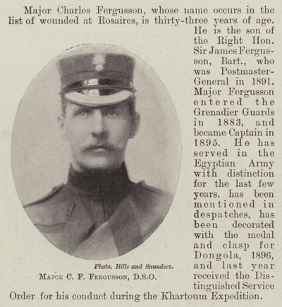Major CF Fergusson, DSO de English Photographer