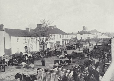 Dia de mercado em Abbeyleix de English Photographer