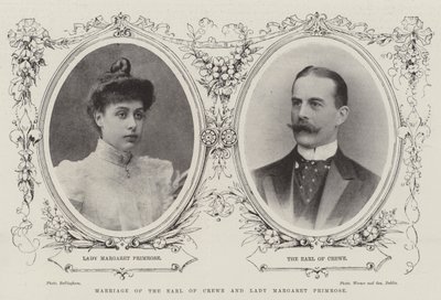 Casamento do Conde de Crewe e Lady Margaret Primrose de English Photographer