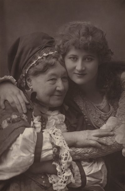 Mary Anderson e a Sra. Stirling de English Photographer