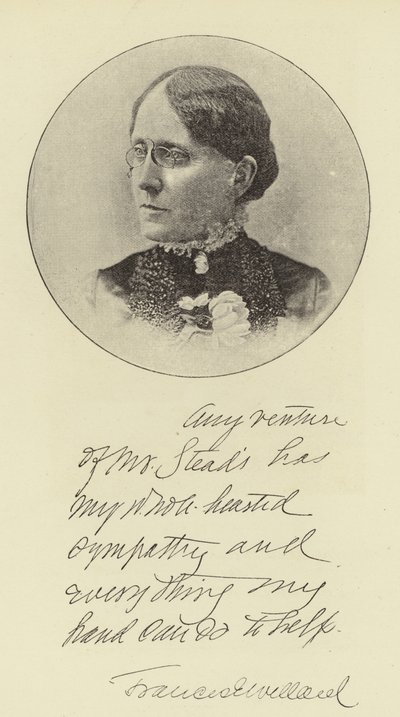 Senhorita Frances E Willard de English Photographer