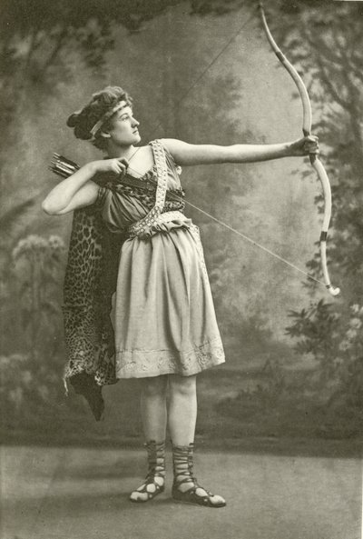 Miss Marion Gray como Hippolyta (gravura) de English Photographer