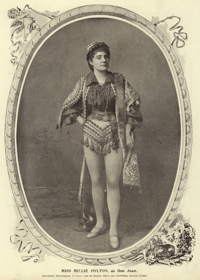 Miss Millie Hylton, como Don Juan de English Photographer