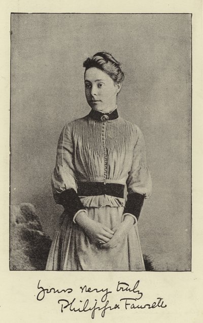 Miss Philippa Fawcett de English Photographer