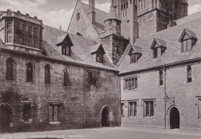 Faculdade Mob Merton Quadrangle, Oxford de English Photographer