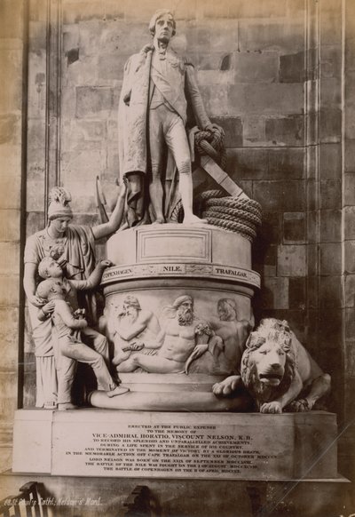 Monumento ao vice-almirante Horatio Nelson de English Photographer
