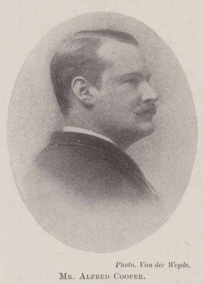 Mr Alfred Cooper de English Photographer
