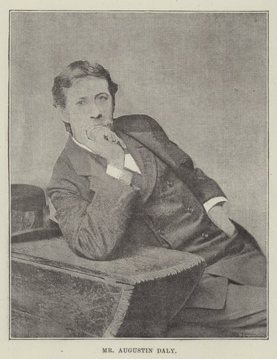 Sr. Augustin Daly de English Photographer