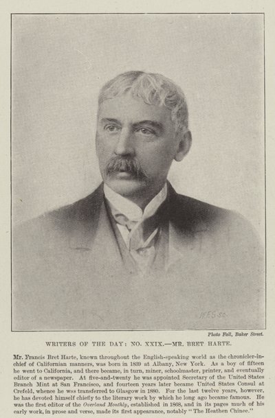 Mr Bret Harte de English Photographer