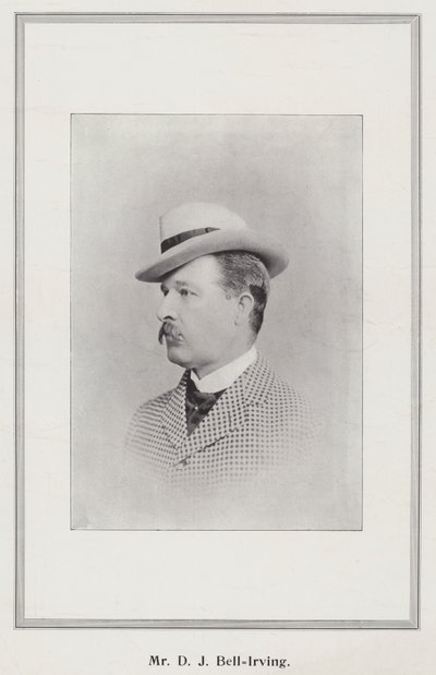 Mr DJ Bell-Irving de English Photographer