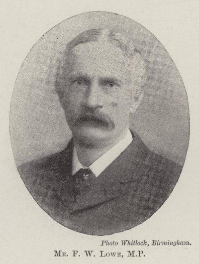 Sr. FW Lowe, MP de English Photographer