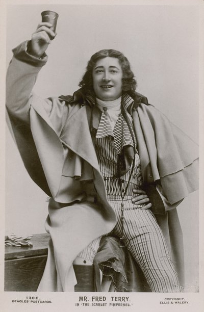 Sr. Fred Terry, em The Scarlett Pimpernell de English Photographer