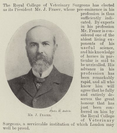 Mr J Fraser de English Photographer