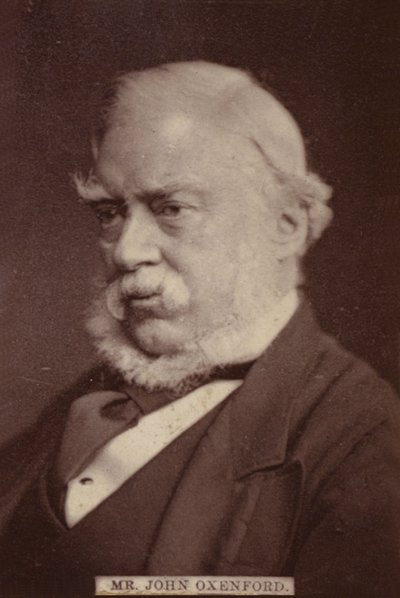 Sr. John Oxenford de English Photographer