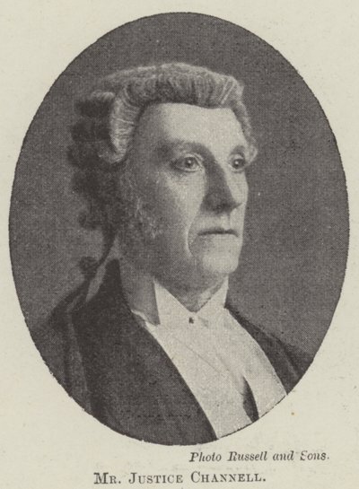 Sr. Justice Channell de English Photographer