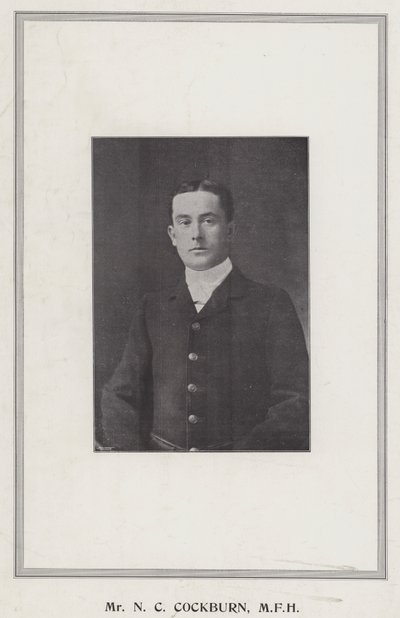 Sr. NC Cockburn, MFH de English Photographer