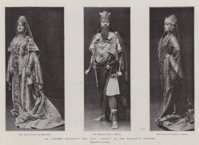Stephen Phillipss New Play, Herodes, no Teatro Her Majestys de English Photographer