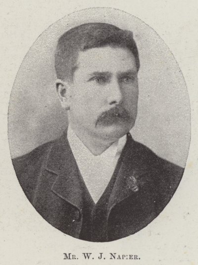 Mr WJ Napier de English Photographer