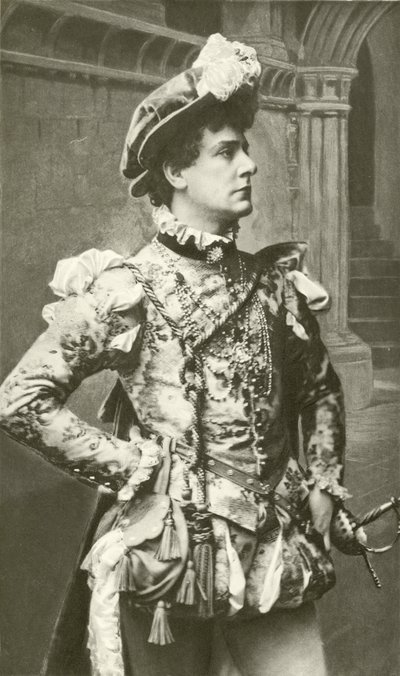 Sr. William Terrisi como Claudius (rotogravura) de English Photographer
