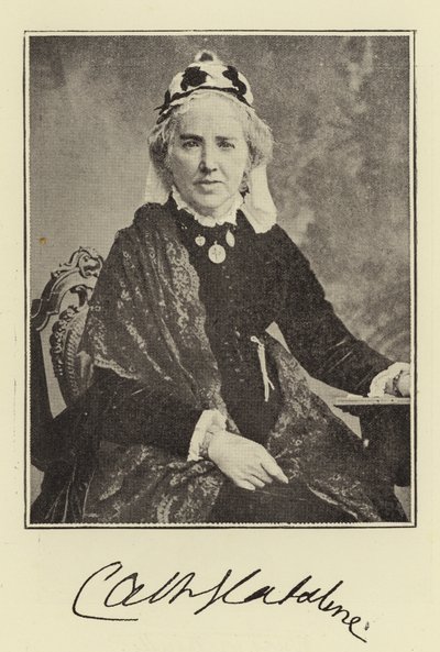 Mrs Gladstone de English Photographer
