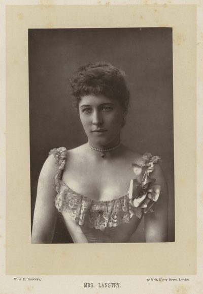 Mrs Langtry de English Photographer