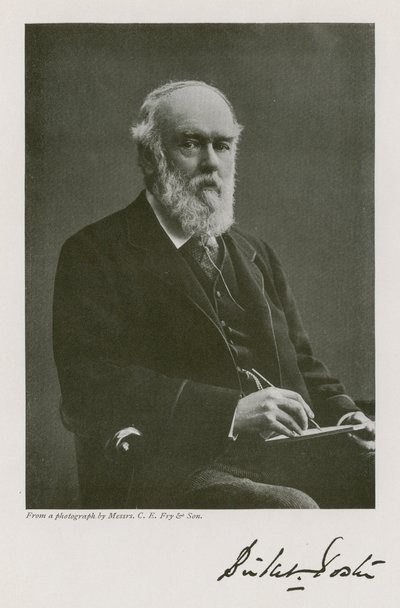 Myles Birket Foster, artista inglês (foto a p/b) de English Photographer