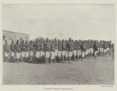 Polícia Nativa, Bulawayo de English Photographer