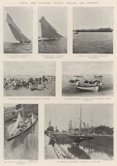 Eventos Navais e Yachting, Britânico e Estrangeiro de English Photographer