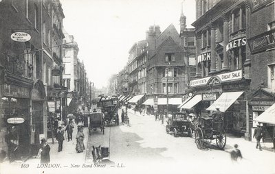 Nova Bond Street no West End de English Photographer
