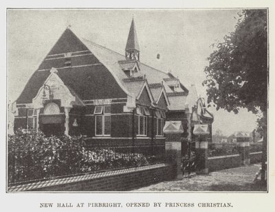 New Hall em Pirbright, inaugurado pela princesa Christian de English Photographer