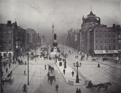 Rua OConnell (Sackville Street), Dublin de English Photographer