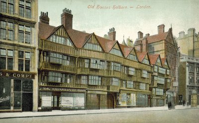 Old Houses, Holborn (foto a cores) de English Photographer